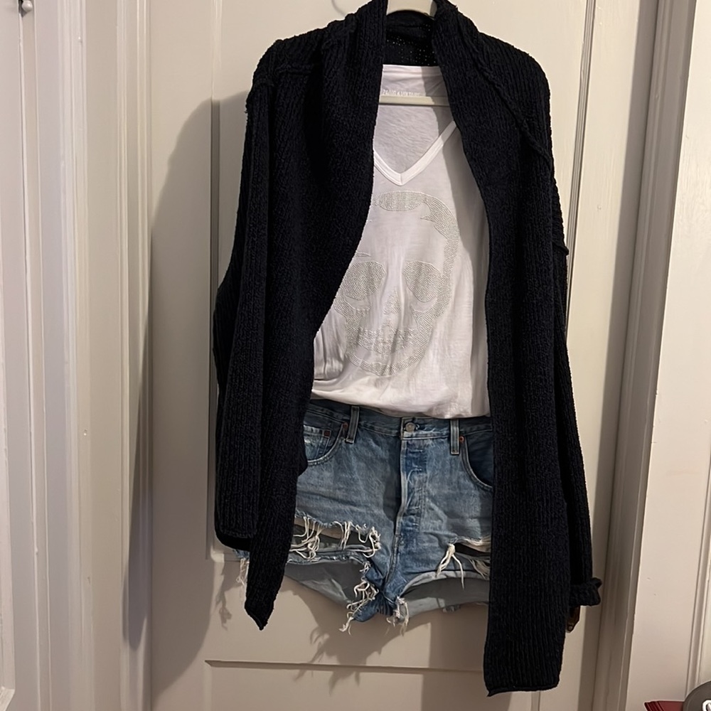 Free People Low Tide Pocket Cardigan
